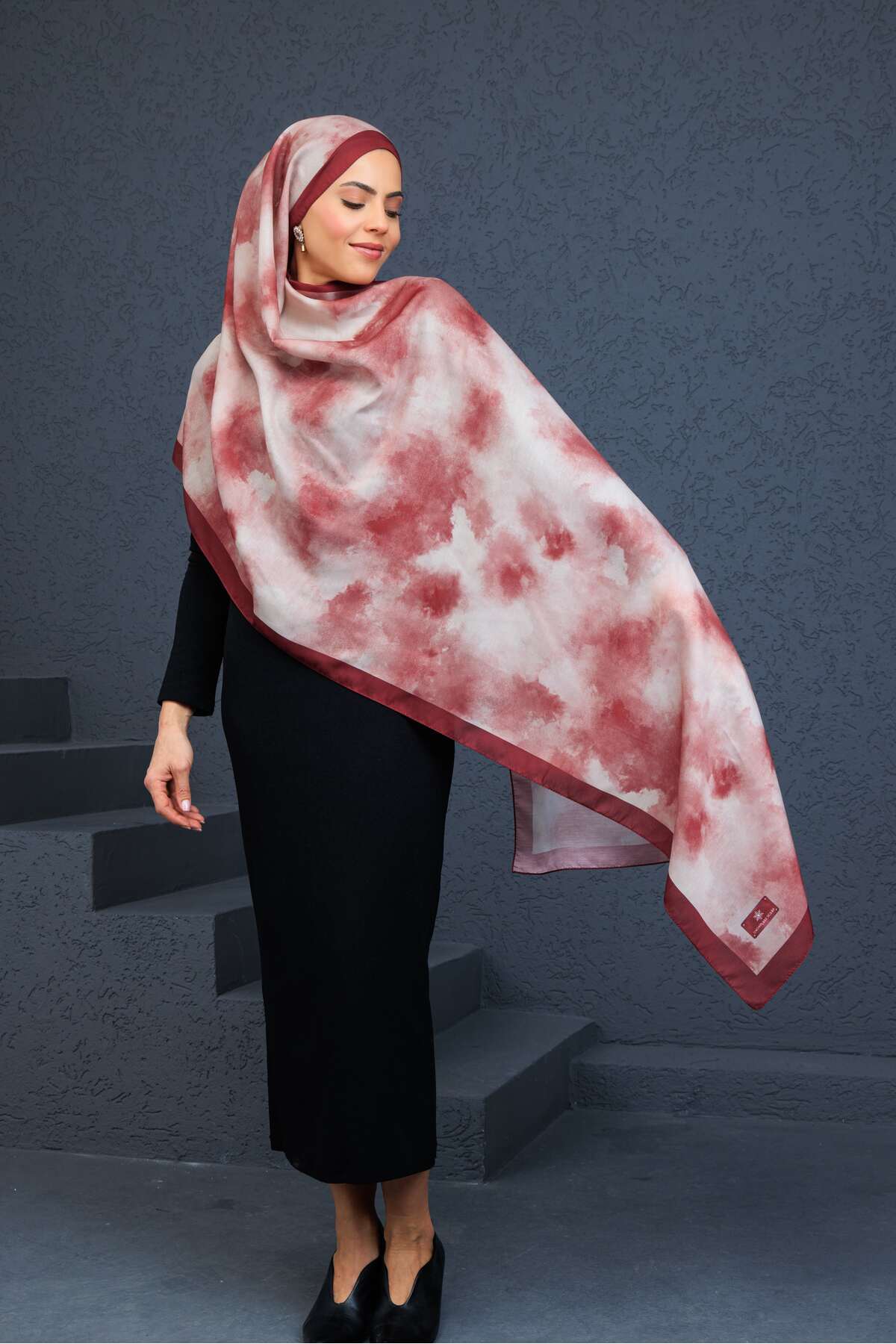Premium Batik Etnik Desenli %100 Pamuk Şal – Günlük ve Özel Gün Kullanımına Uygun